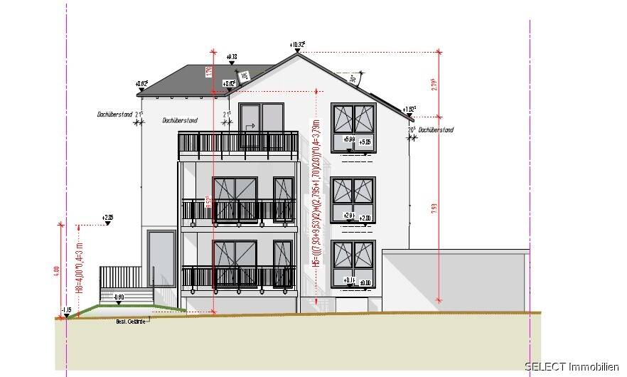 Etagenwohnung Saarbrücken Alt-Saarbrücken - 3 Zimmer, 80 m&sup2;, 376.000&euro; | Angebot:26472734
