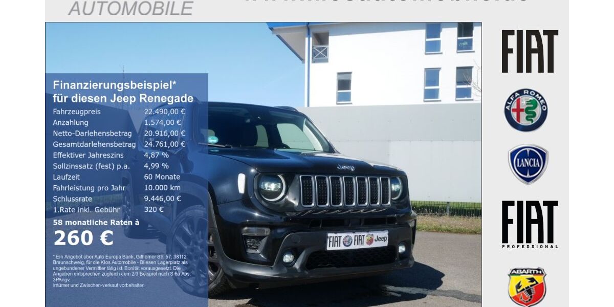 Jeep Renegade 39.636 km 22.490 &euro; Marpingen 66646