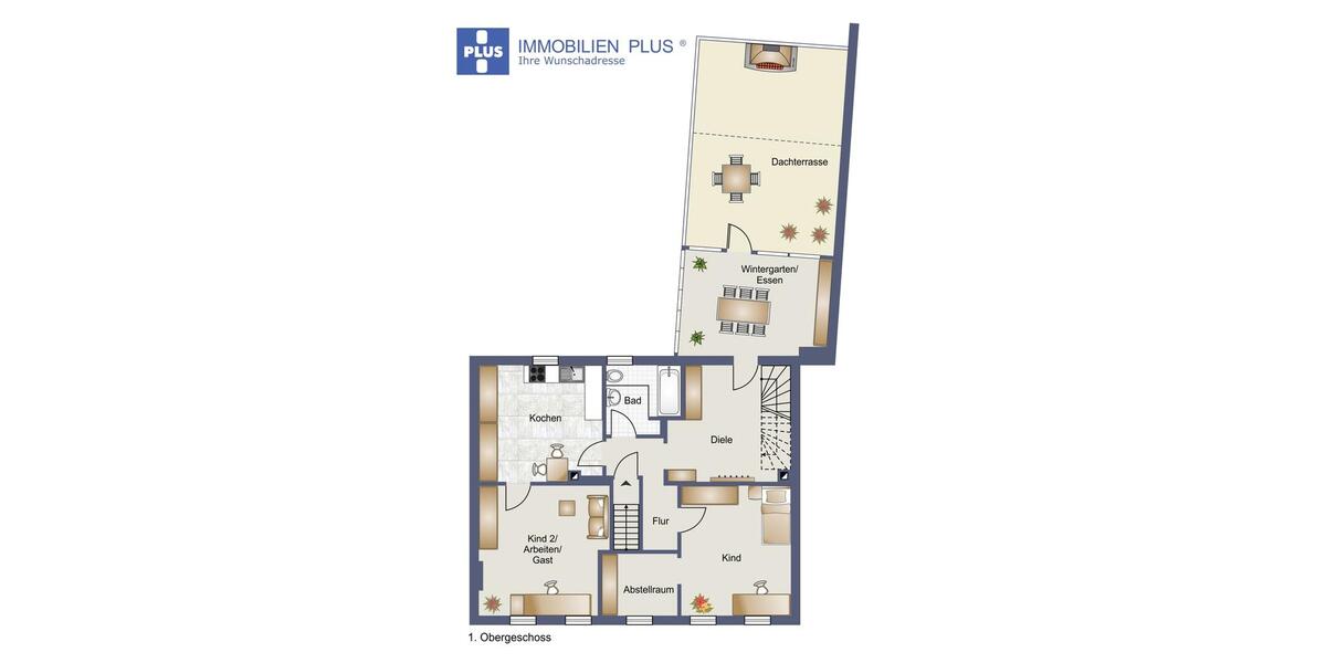 Maisonettenwohnung Homburg - 5.5 Zimmer, 165 m&sup2;, 1.090&euro; | Angebot:25882406