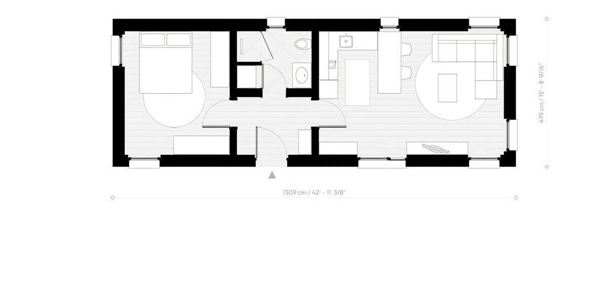 Bungalow Kleinsteinhausen - 2 Zimmer, 50 m&sup2;, 269.000&euro; | Angebot:25690708