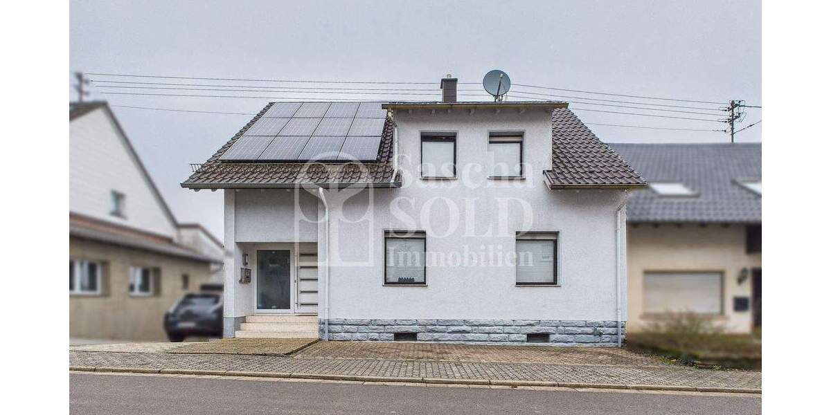 Gepflegtes Einfamilienhaus mit 5 Zimmern und großem Garten in ruhiger Wohnlage von Eppelborn-Humes - Einfamilienhaus Eppelborn Humes | Angebot:24835172