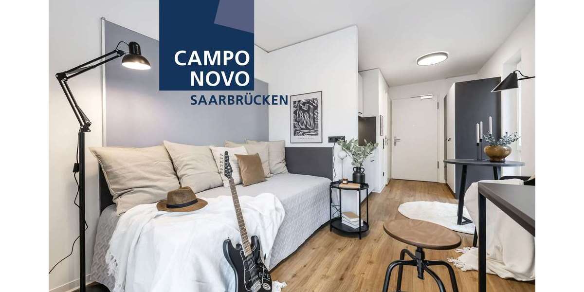 Etagenwohnung Saarbrücken St. Johann - 1 Zimmer, 23 m&sup2;, 400&euro; | Angebot:24795561