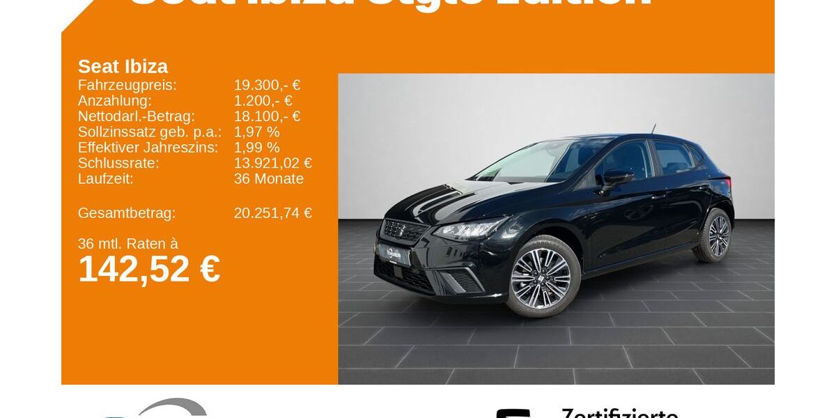 Seat Ibiza 10.065 km 17.990 &euro; Saarbrücken 66115