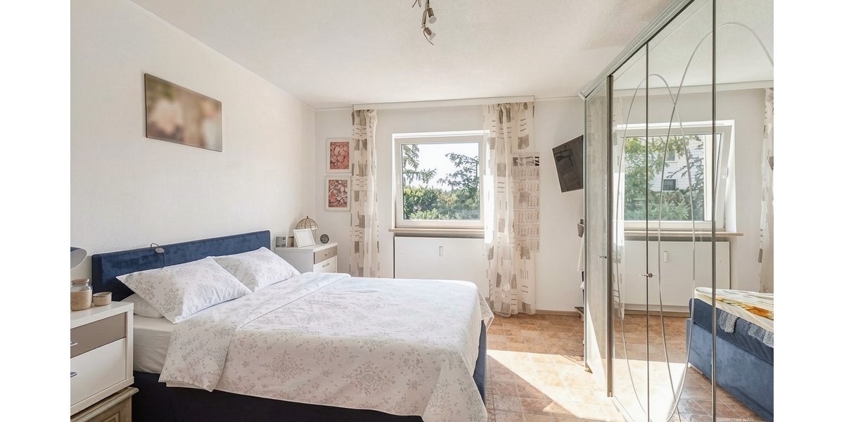 107 m² Wohnen auf einer Ebene – gepflegte Eigentumswohnung mit Fernblick in Landstuhl Atzel - Etagenwohnung Landstuhl | Angebot:27306317