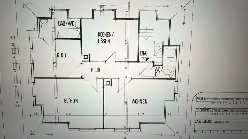 Etagenwohnung Pirmasens - 3 Zimmer, 105 m&sup2;, 750&euro; | Angebot:25787771