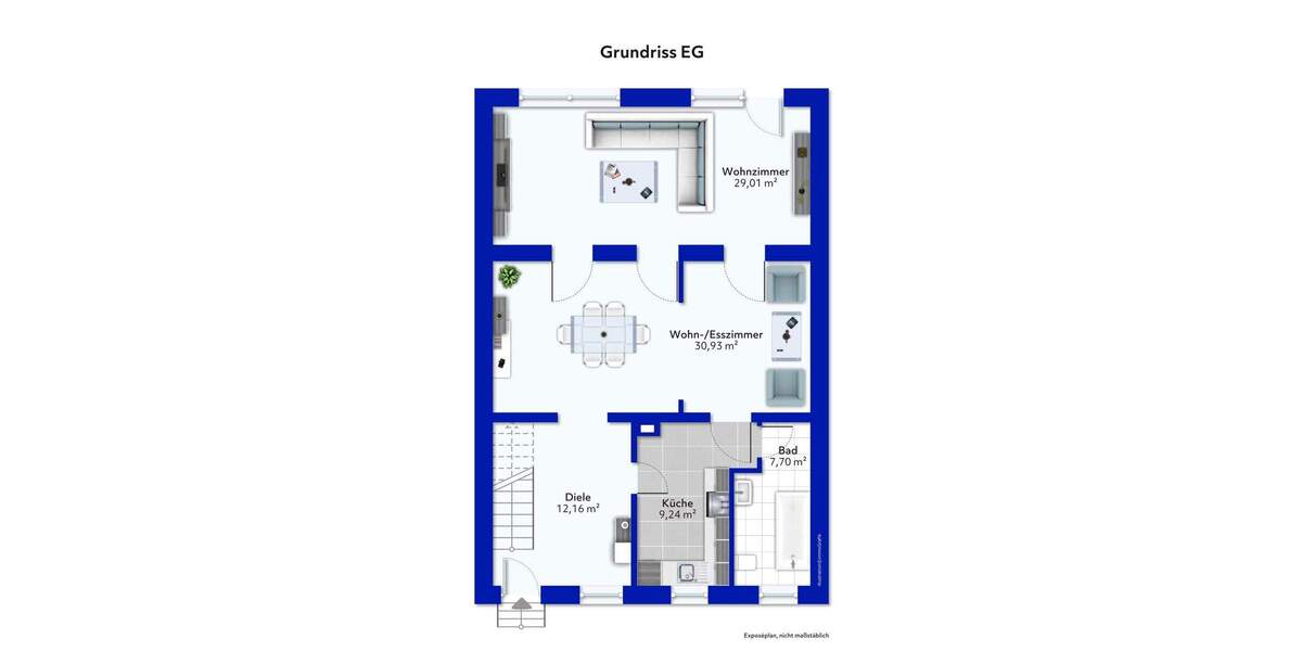 Einfamilienhaus Saarbrücken Dudweiler - 6 Zimmer, 115 m&sup2;, 125.000&euro; | Angebot:25801874