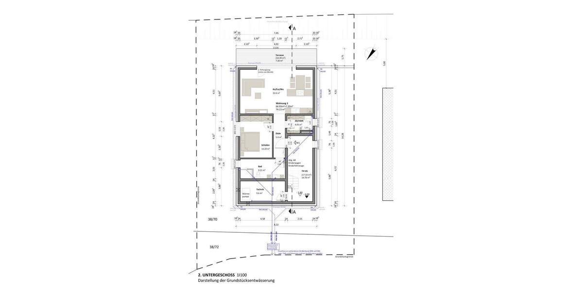 Etagenwohnung Spiesen-Elversberg / Elversberg Spiesen - 2 Zimmer, 74 m&sup2;, 299.000&euro; | Angebot:25697934