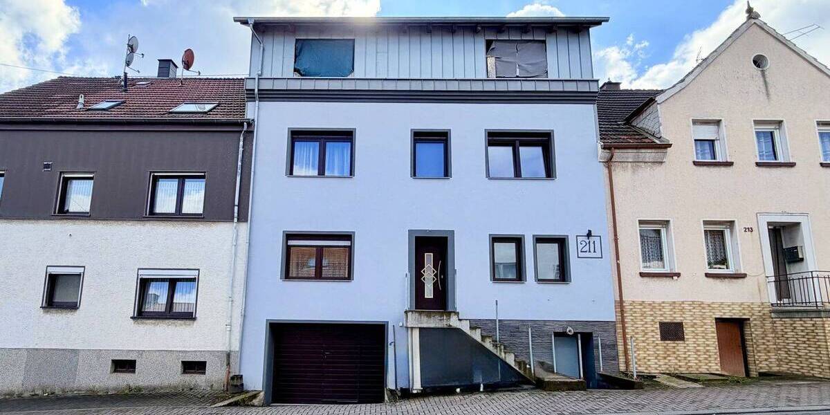 Einfamilienhaus Spiesen-Elversberg Spiesen - 8 Zimmer, 190 m&sup2;, 365.000&euro; | Angebot:26260814