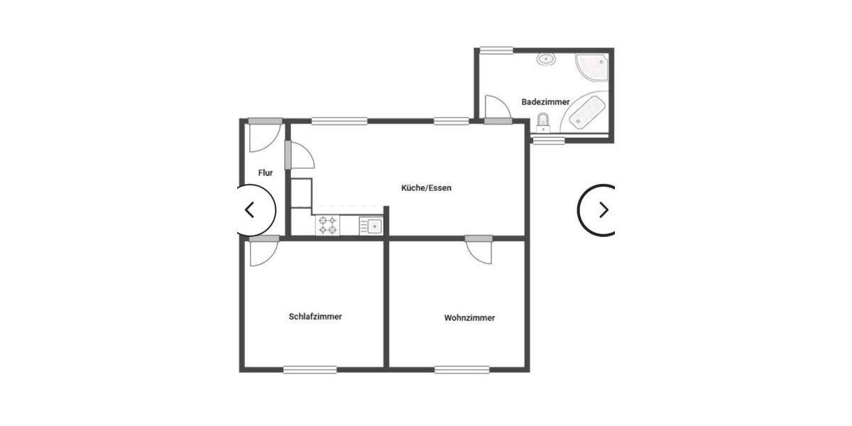 Etagenwohnung Herschweiler-Pettersheim Pettersheim - 2 Zimmer, 73 m&sup2;, 500&euro; | Angebot:25137370
