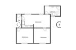 Etagenwohnung Herschweiler-Pettersheim Pettersheim - 2 Zimmer, 73 m&sup2;, 500&euro; | Angebot:25137370
