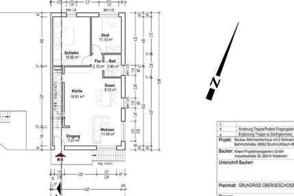 Wohnung Bruchmühlbach-Miesau Miesau - 5 Zimmer, 118 m&sup2;, 399.000&euro; | Angebot:27287449