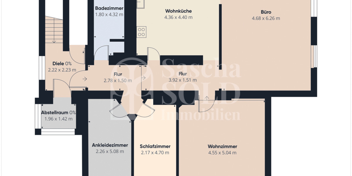 Für Kreative & Freigeister - Charaktervolle 4ZKB Wohnung in Saarbrücken am Waldrand - Etagenwohnung Quierschied Fischbach | Angebot:26888356