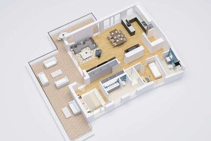 Wohnung Saarbrücken / Ensheim Ensheim - 3 Zimmer, 131 m&sup2;, 575.178&euro; | Angebot:25986868