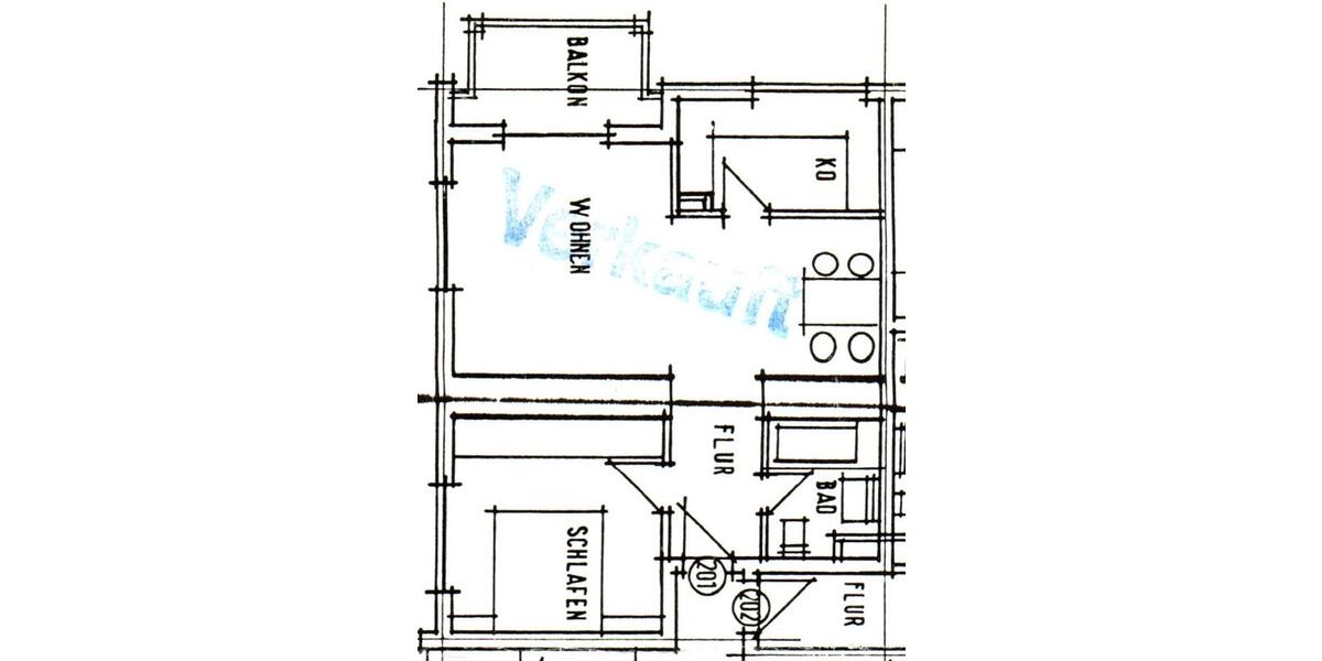 Etagenwohnung Sankt Ingbert - 2.5 Zimmer, 56 m&sup2;, 720&euro; | Angebot:25451340