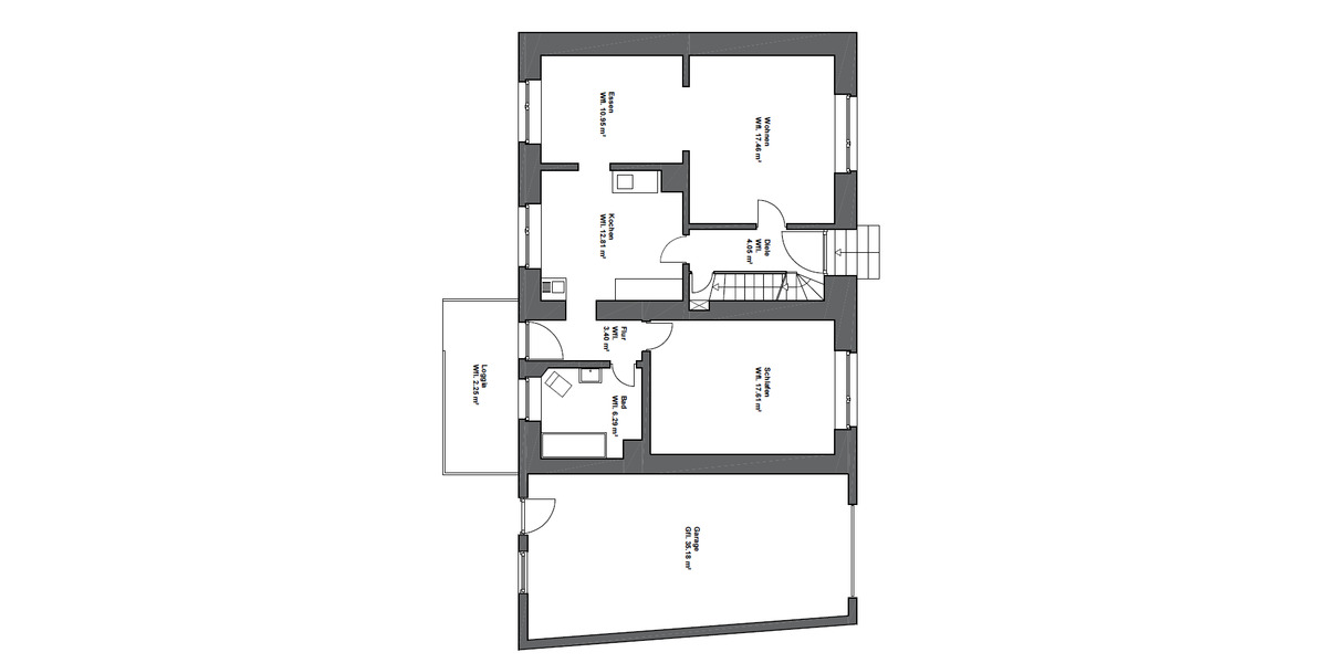 Einfamilienhaus Vinningen - 8 Zimmer, 155 m&sup2;, 195.000&euro; | Angebot:25691426