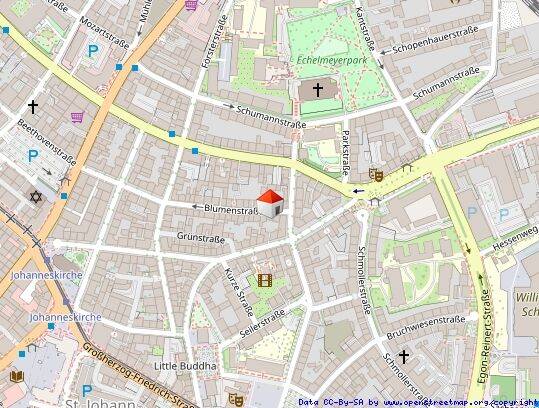 Etagenwohnung Saarbrücken / Sankt Johann St Johann - 3 Zimmer, 64 m&sup2;, 750&euro; | Angebot:26930297