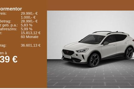 Cupra Formentor 69.085 km 29.690 &euro; Saarbrücken 66115