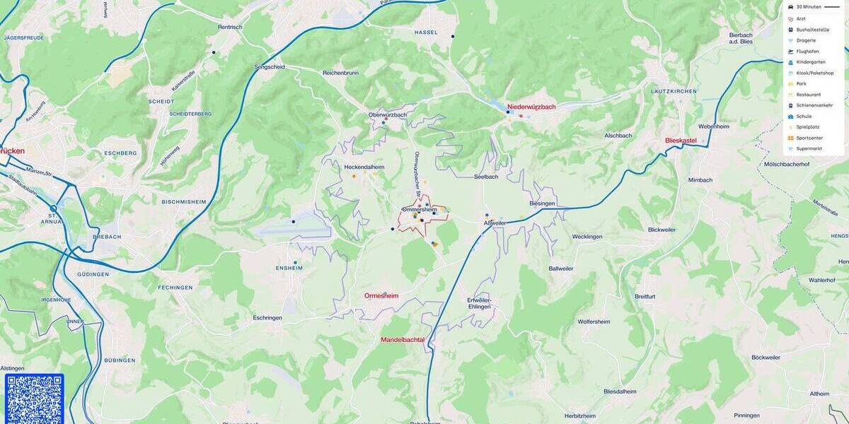 Grundstück Mandelbachtal Ommersheim - 49.000&euro; | Angebot:26305943