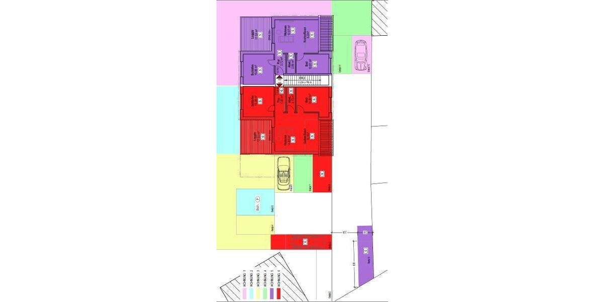 Etagenwohnung Schönenberg-Kübelberg Kübelberg - 2 Zimmer, 64 m&sup2;, 227.854&euro; | Angebot:25741636