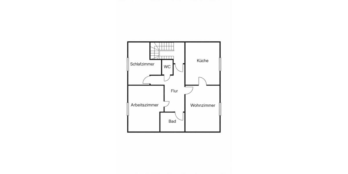 Etagenwohnung Quierschied - 3 Zimmer, 105 m&sup2;, 950&euro; | Angebot:25229513