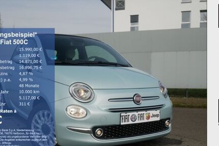 Fiat 500C 11.482 km 15.990 &euro; Marpingen 66646