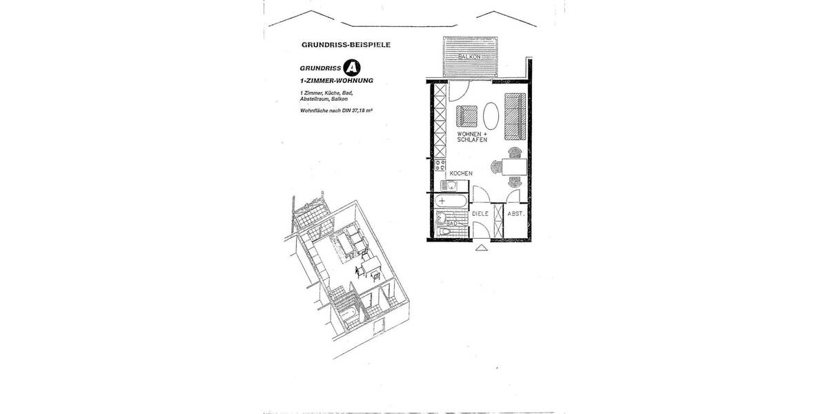 Etagenwohnung Saarbrücken Malstatt - 79.000&euro; | Angebot:25682809