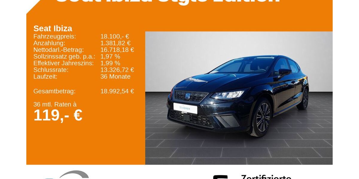 Seat Ibiza 26.828 km 17.100 &euro; Kirkel 66459