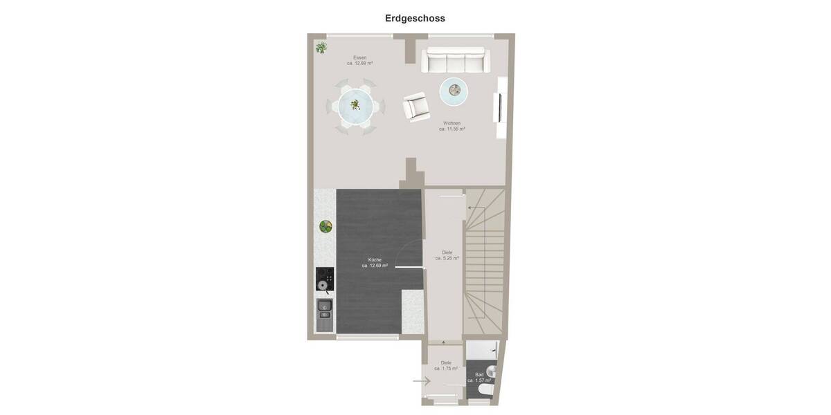 Einfamilienhaus Quierschied / Fischbach Fischbach - 6 Zimmer, 90 m&sup2;, 160.000&euro; | Angebot:26903086