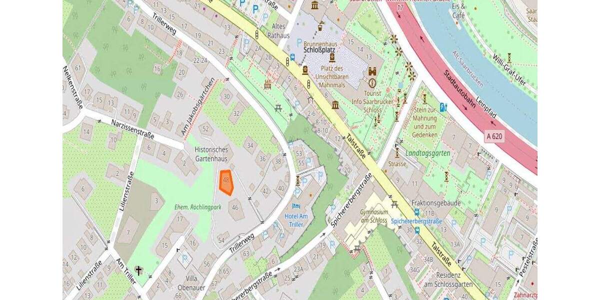 Etagenwohnung Saarbrücken Alt-Saarbrücken - 3 Zimmer, 121 m&sup2;, 795.000&euro; | Angebot:25675567