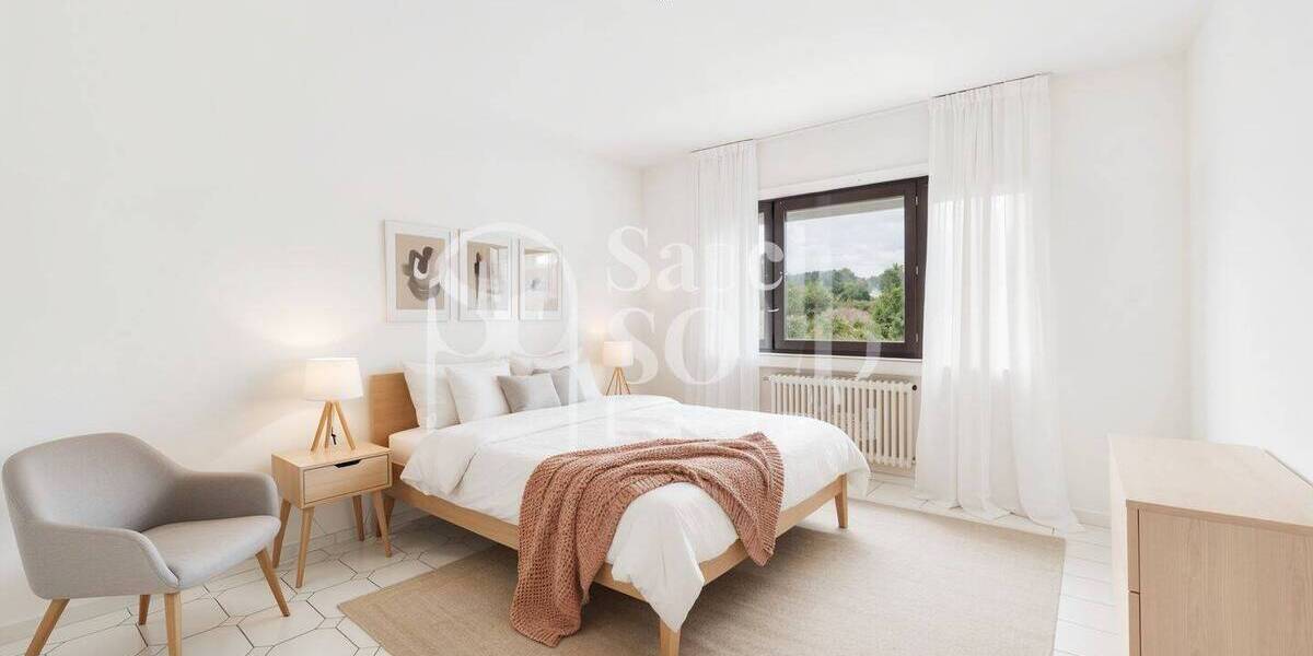 Helle und gut geschnittene 4-ZKB-Wohnung in St. Ingbert mit Balkon, Garage & großem Kellerraum - Etagenwohnung Sankt Ingbert Hassel | Angebot:26018615