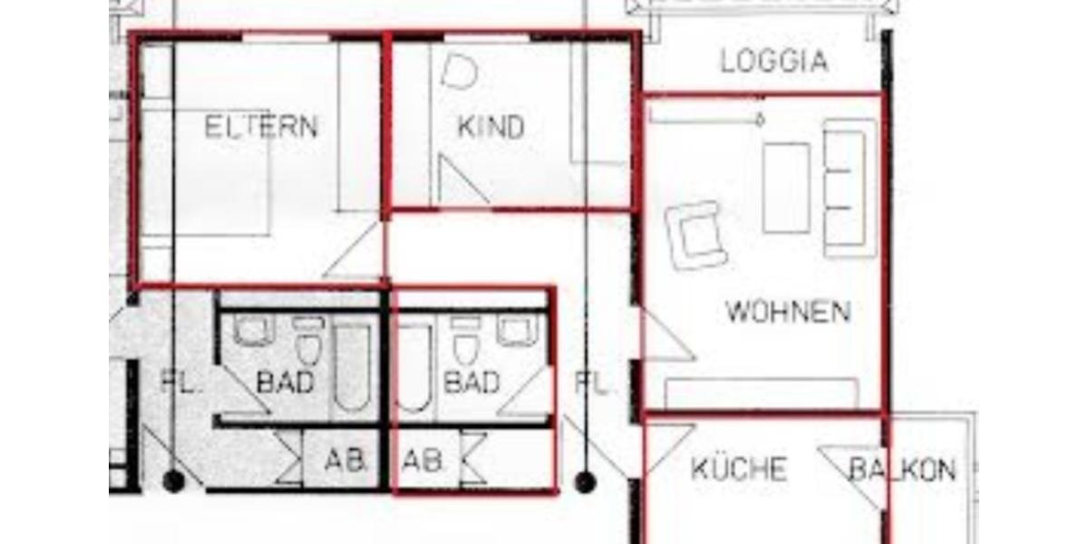 Etagenwohnung Saarbrücken St. Arnual - 3 Zimmer, 71 m&sup2;, 119.000&euro; | Angebot:25456678
