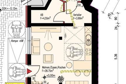 Wohnung Bexbach - 2 Zimmer, 67 m&sup2;, 950&euro; | Angebot:25908098