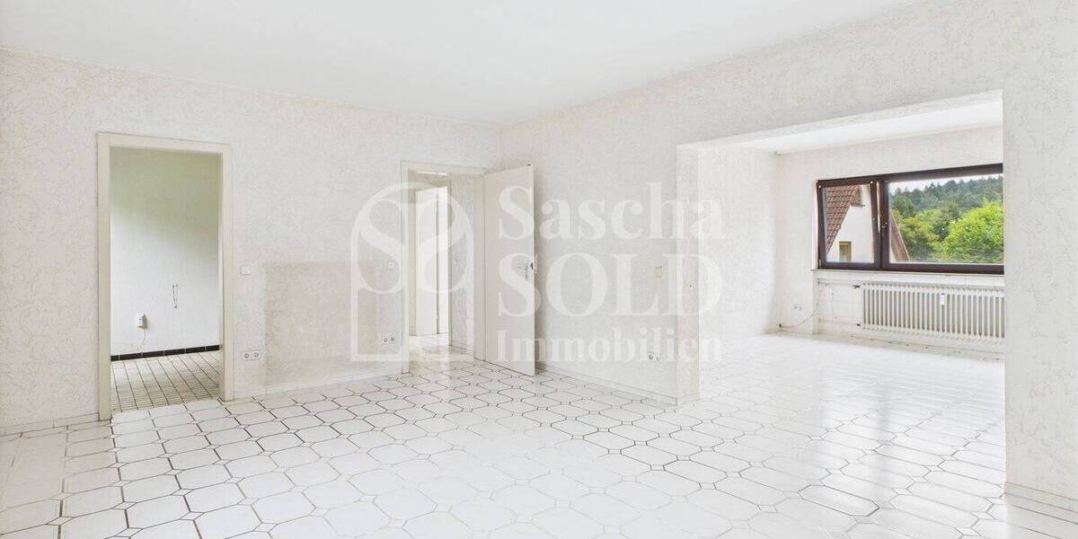 Helle und gut geschnittene 4-ZKB-Wohnung in St. Ingbert mit Balkon, Garage & großem Kellerraum - Etagenwohnung Sankt Ingbert Hassel | Angebot:26018615