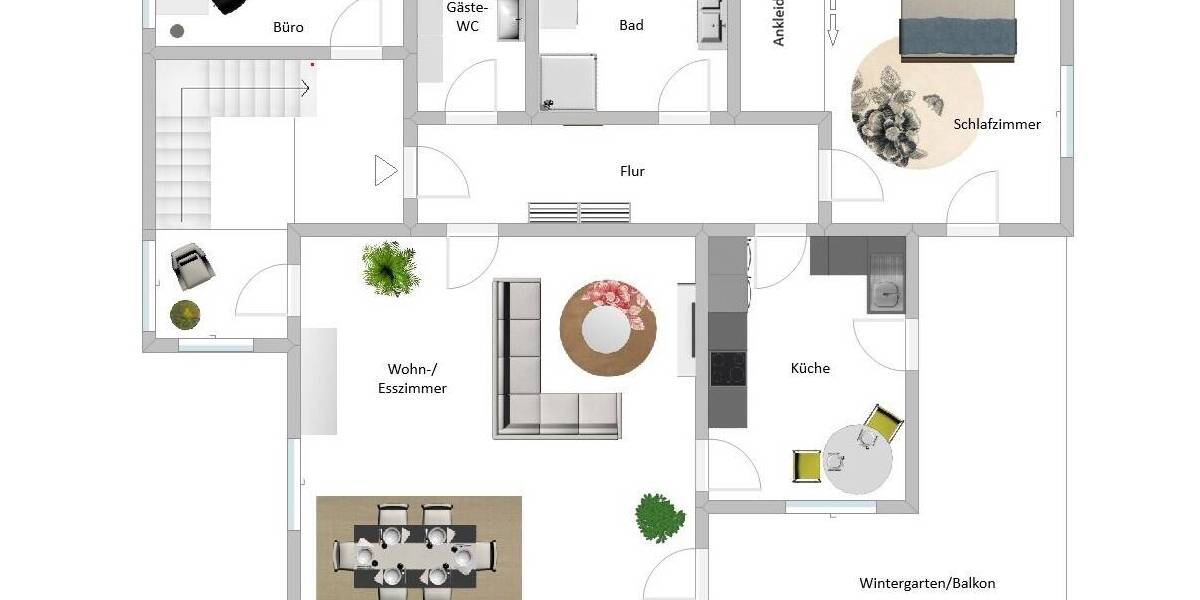 Etagenwohnung Kleinblittersdorf - 3 Zimmer, 115 m&sup2;, 900&euro; | Angebot:26787011