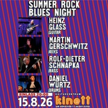 Sommerkonzet mit Heinz Glass, Martin Gerschwitz, Rolf-Dieter Schnapka und Daniel 15.08.2026 KINETT Kusel