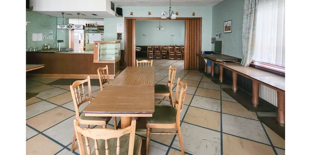 Wohn- und Geschäftshaus mit CaféLadenfläche und zwei Wohneinheiten in Steinbach am Glan - Zweifamilienhaus Steinbach am Glan | Angebot:26737427