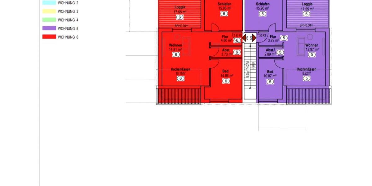 Etagenwohnung Bruchmühlbach-Miesau Miesau - 2 Zimmer, 64 m&sup2;, 205.000&euro; | Angebot:26863940