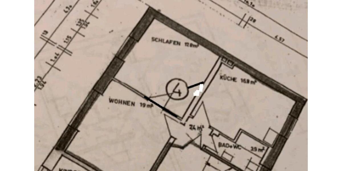 Etagenwohnung Pirmasens - 2 Zimmer, 60 m&sup2;, 550&euro; | Angebot:25572230