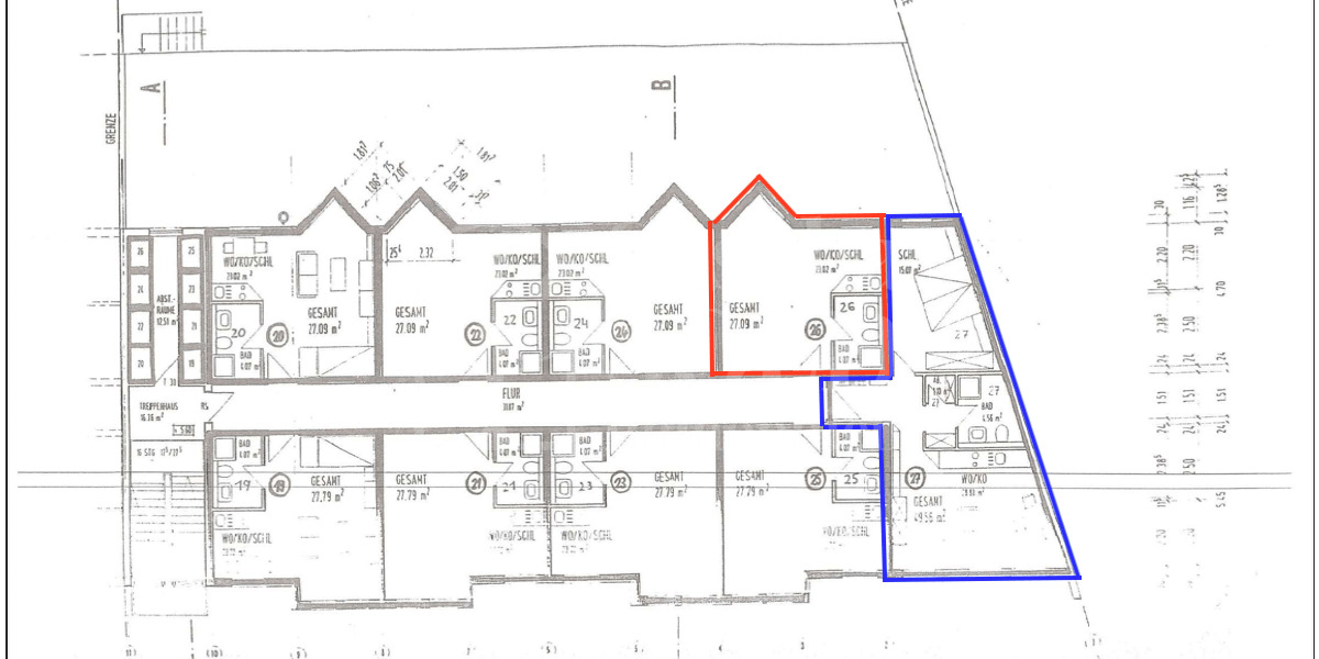 Investor werden - 4 vermietete Wohnungen mit Stellplätzen, KM 16.000?€ p.a., Dudweiler - Saarbrücken - Mehrfamilienhaus, Wohnhaus Saarbrücken Dudweiler | Angebot:25631678