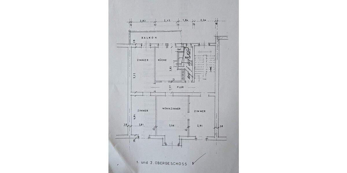 Etagenwohnung Saarbrücken / Habsterdick Alt-Saarbrücken - 4 Zimmer, 85 m&sup2;, 169.000&euro; | Angebot:25697935