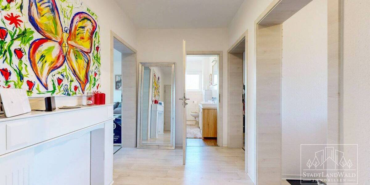 Etagenwohnung Pirmasens Innenstadt - 2 Zimmer, 61 m&sup2;, 93.500&euro; | Angebot:26886652