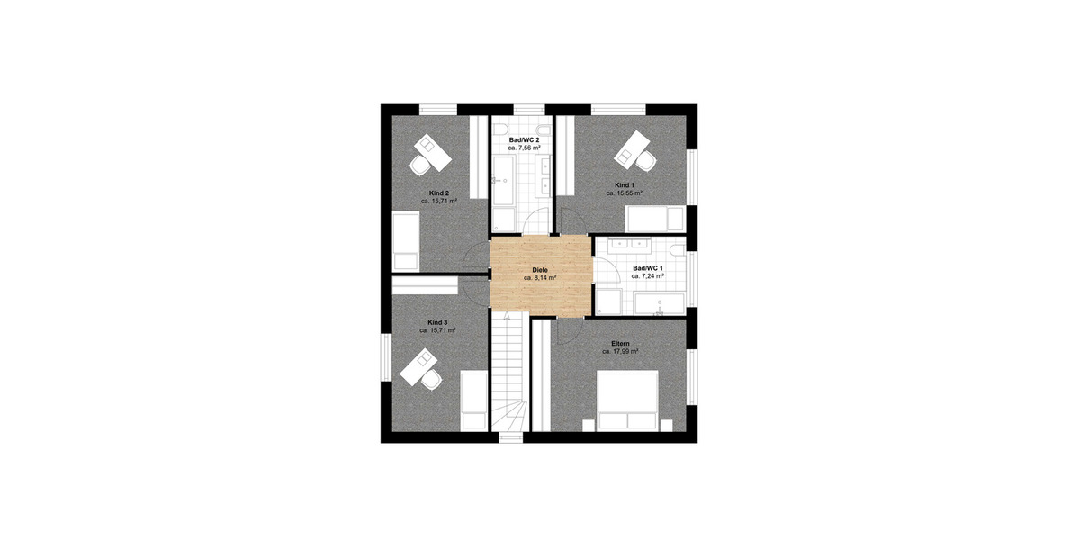 Einfamilienhaus Hauptstuhl - 6 Zimmer, 175 m&sup2;, 485.000&euro; | Angebot:26106200