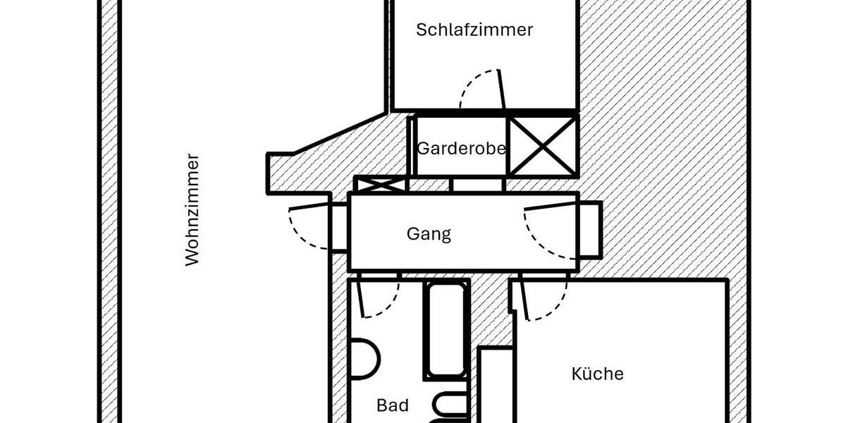 Hochparterre Landstuhl - 2 Zimmer, 72 m&sup2;, 700&euro; | Angebot:26448920