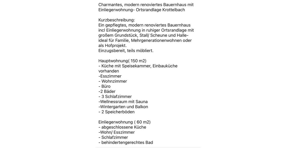 Bauernhaus, Landhaus Herschweiler-Pettersheim Pettersheim - 450.000&euro; | Angebot:25852405