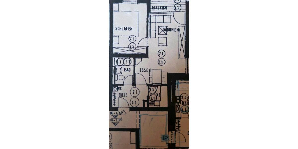 Etagenwohnung Sankt Wendel - 2 Zimmer, 47 m&sup2;, 109.000&euro; | Angebot:26829370