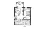 Etagenwohnung Saarbrücken Malstatt - 2 Zimmer, 54 m&sup2;, 109.000&euro; | Angebot:26595038