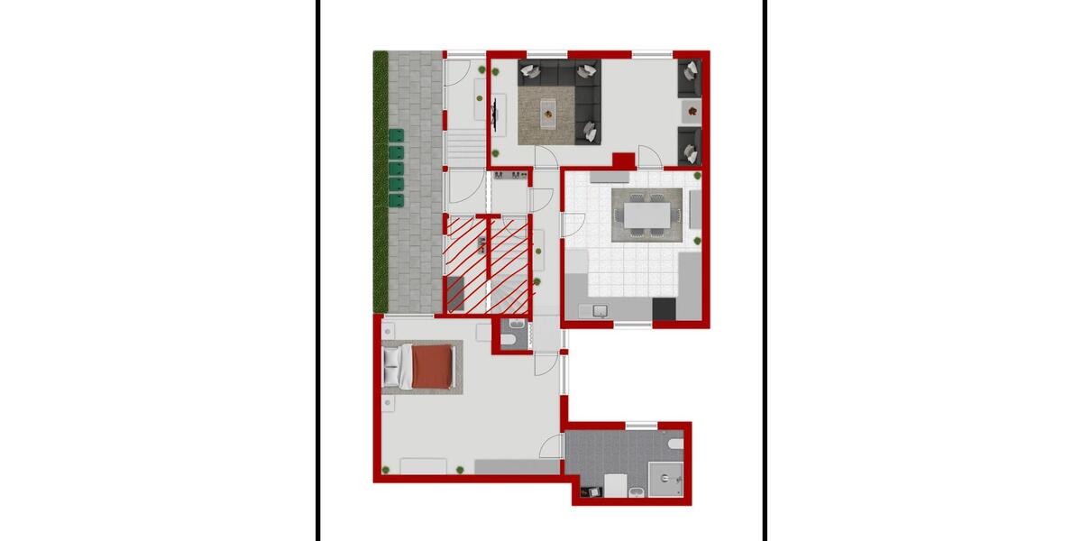 Erdgeschoßwohnung Kirkel - 2 Zimmer, 74 m&sup2;, 900&euro; | Angebot:25655784