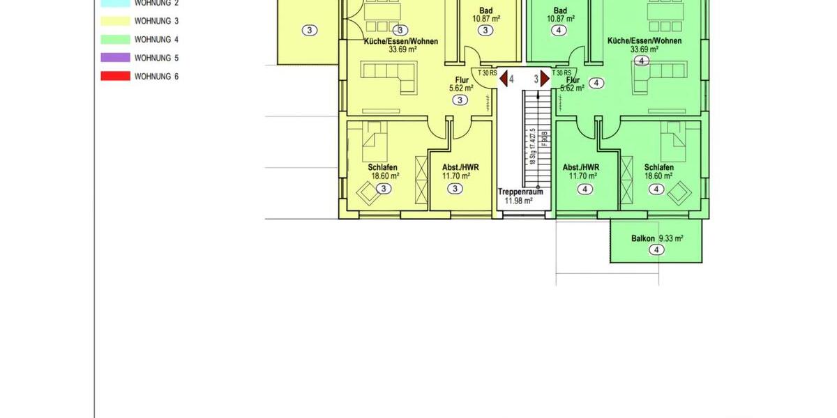 Erdgeschoßwohnung Schönenberg-Kübelberg Kübelberg - 3 Zimmer, 81 m&sup2;, 299.000&euro; | Angebot:27290482