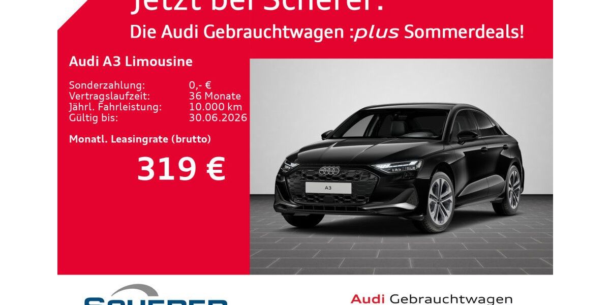 Audi A3 18.200 km 30.990 &euro; Homburg 66424