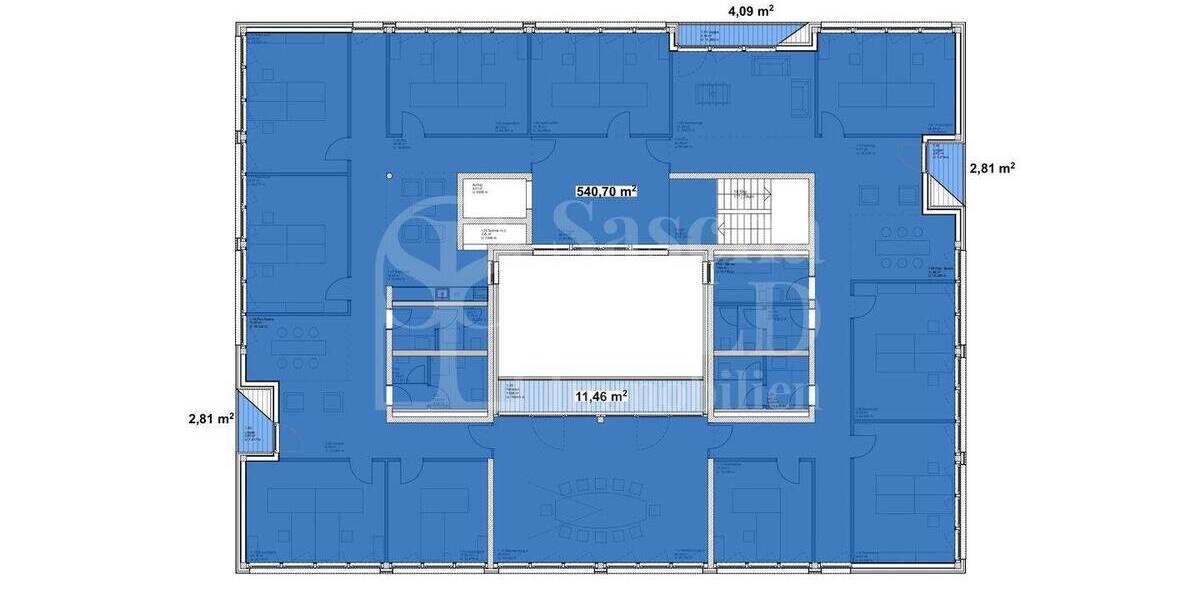 Repräsentative & moderne Gewerberäume auf 1.189 m² mit Glasfaser, Meetingräumen & Stellplätzen - Gewerbeobjekt Spiesen-Elversberg Spiesen | Angebot:25361199